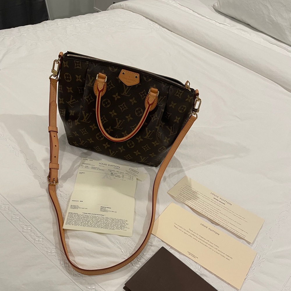 Louis Vuitton Turrene Purse with Strap